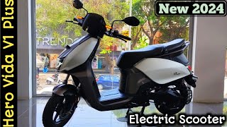 2024 Vida V1 Plus Review  Hero Electric Scooter  Features Range amp Price [upl. by Fachan]