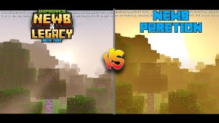 Newb x Paretion VS Newb x Legacy Shaders 120 Top 2 Best Shader 120 render dragon 😍 [upl. by Marduk178]