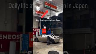 Stazione di Benzina Unica in Giappone 📽️gsmiatas su IG shorts [upl. by Nueoras]