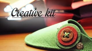 Come fare quotCiabattina Mod Bottonequot Tutorial Creative kit [upl. by Otrevire]