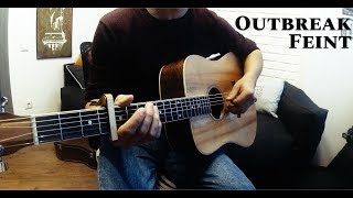 Outbreak  Feint  Fingerstyle  DnB cover [upl. by Livvy]