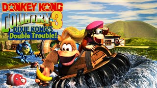 DONKEY KONG COUNTRY 3 GBA  Full Game 103 All Bonus Coins All Banana Birds [upl. by Eiramllij]