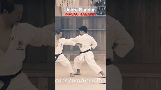 Junro Sandan Masao Kagawa Asai Tetsuhiko kata bunkai karate kata [upl. by Llednov]