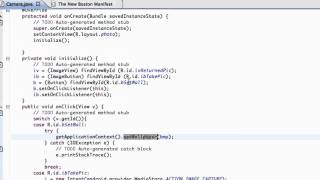 Android Application Development Tutorial  42  Using BitmapFactory and InputStream to set Bitmap [upl. by Melina]