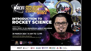 Workshop 1 MRC2024 Introduction to Rocket Science [upl. by Ahsehyt405]