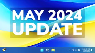 New Windows 11 May 2024 Update – New Features in the Main Release KB5037771 or Build 226313593 [upl. by Felix387]