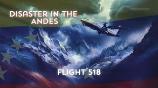 Santa Bárbara Airlines Flight 518 Tragic Crash in the Andes Mountains airline crash flight [upl. by Luap]