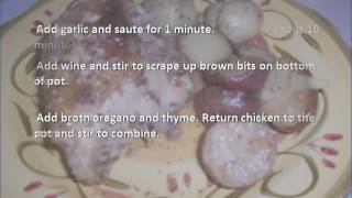 Chicken Vesuvio recipe [upl. by Januarius405]