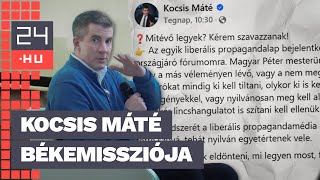 Kocsis Máté A Menczer kocsmai stílus Milyen finnyásak lettek az urak  24hu [upl. by Leirbma510]