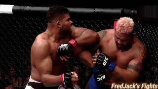 Alistair Overeem vs Mark Hunt 2 Highlights Brutal KNOCKOUT mma ufc alistairovereem markhunt [upl. by Essirahs]