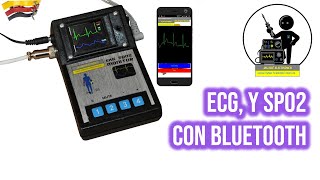 Electrocardiógrafo y pulsioxímetro con Arduino AD8232 y MAX30100 [upl. by Letsyrk]