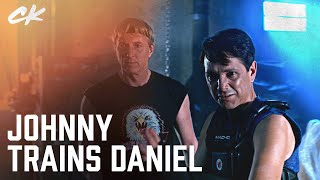 Johnny Lawrence Trains Daniel LaRusso  Cobra Kai William Zabka Ralph Macchio [upl. by Godspeed]