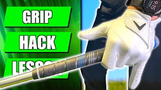 Golf Grip Hack for Perfect Placement Every Time Golf Swing Basics [upl. by Dickerson627]