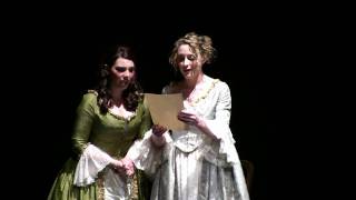 Letter Duet from quotThe Marriage of Figaroquot Mozart in English  Peninsula Teen Opera [upl. by Maillij15]