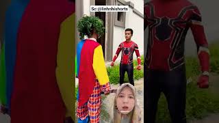 spidermen mencari joker dubber spiderman joker cosplay dubingvideo shorts [upl. by Amol239]