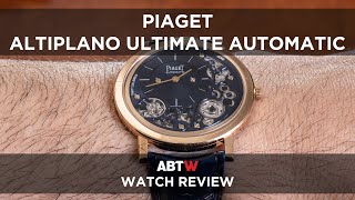 Piaget Altiplano Ultimate Automatic UltraThin Watch Review [upl. by Zigrang]