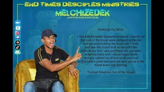 WELCOME TO OUR MELCHIZEDEK APPEARANCES APPEARANCES 19 SEPTEMBER 2024 LIVE BROADCAST PROPHET PEN [upl. by Euqinmod]