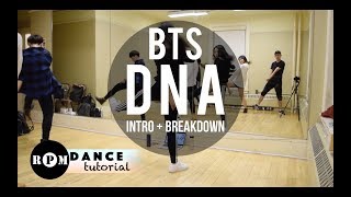 BTS quotDNAquot Dance Tutorial Intro Breakdown [upl. by Anis]