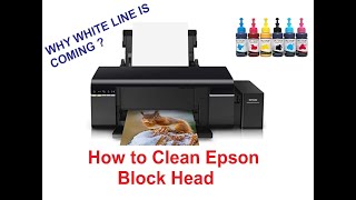 Epson l805 head cleaning full process Epson Printer Photo Printing Problem Solving in tamil [upl. by Gupta358]