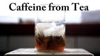 How to extract Caffeine from Tea Classic DCM Method [upl. by Llednew]