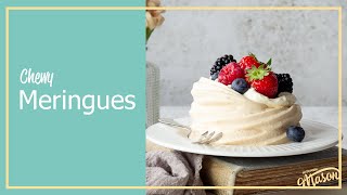 Easy Chewy Meringue Recipe UK [upl. by Bolger830]