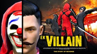 EK VILLAIN  RED CRIMINAL 🍁  STORY OF REVENGE  FREE FIRE SHORT STORY  JAZZ FF GAMER [upl. by Denten]