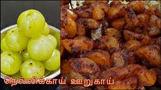 நெல்லிக்காய் ஊறுகாய்Nellikai OorugaiAmla Pickle in TamilGooseberry PickleOorugai recipe in Tamil [upl. by Terrell35]