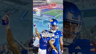 Kansas Jayhawks football is improving in many aspects collegefootball football cfb [upl. by Holle]