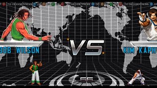 KOF SPL Bob Wilson VS Kim Kaphwan [upl. by Mauve]