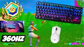 SteelSeries Apex Pro OG Fortnite Map🤩Keyboard Sounds 360 FPS Smooth 4K⭐ [upl. by Speroni]