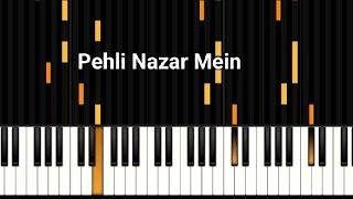 Pehli Nazar Mein  Atif Aslam Pritam  Piano cover [upl. by Barta]