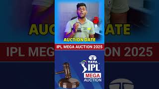 IPL 2025 MEGA AUCTION DATE amp VENUE 😍 ipl2025 iplauction2025 [upl. by Farrel]