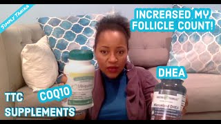 DHEA amp CoQ10 Increased My Follicle Count ubiquinol coq1 [upl. by Jemma830]