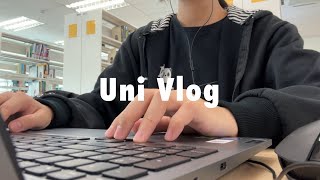 Do revision for midterm exam📄🖥️classes📚unboxing mooncake gift🥮🎁🎑Hot Pot火锅🍲bubble tea奶茶🧋｜UNI VLOG [upl. by Eerac]