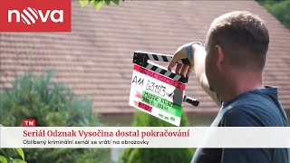 TV Nova natáčí pokračování oblíbené kriminálky  Odznak Vysočina  Nova [upl. by Sanez]