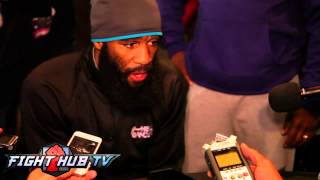 Lamont Peterson quotDanny Garcia knows he never fought anyone like mequot [upl. by Modie673]