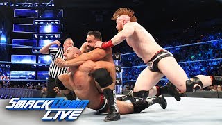 Rusev Day vs The Bar  Winners challenge New Day at Hell in a Cell SmackDown LIVE Sept 11 2018 [upl. by Yraht]