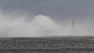 Tynemouth  Stormy Sea [upl. by Lerrej]