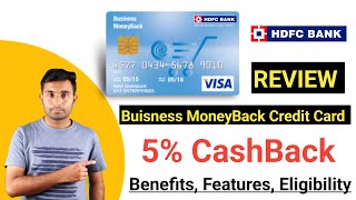 HDFC Bank Business MoneyBack Credit Card Review  Is HDFC business MoneyBack card good [upl. by Collin]