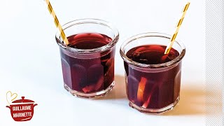 VIN CHAUD SANS ALCOOL COMMENT FAIRE  RECETTE TUTO APERO FACILE [upl. by Schuh]