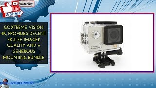 GoXtreme Vision 4K provides decent 4K like imager quality and a generous mounting bundle [upl. by Jay]