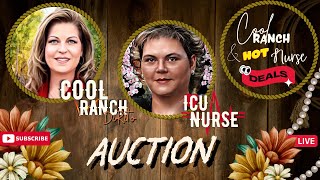 POP UP AUCTION  WITH ICU NURSE  6PM MTN  7PM CST  8PM EST [upl. by Haerr]