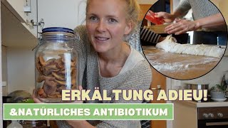 Mein Tipp bei Erkältung 🤒 I süßes Sauerteigbrot mit ZimtZwirl I Gesund und Kind❤️ sauerteigbrot [upl. by Refinnej]