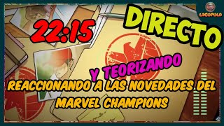 Reaccionando a las novedades del Marvel Champions de la Gen Con 2024 InFlight Report [upl. by Yseulta]