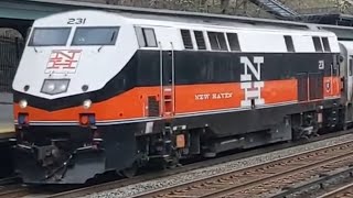 CT Rail New Haven P32ACDM Heritage Unit Compilation [upl. by Rumilly571]