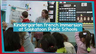 Kindergarten French Immersion at Saskatoon Public Schools [upl. by Llehsar]