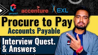 Genpact P2P Interview Questions  Accounts Payable Interview Questions and Answers  Corporate Wala [upl. by Acila824]