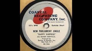 Happy Surprise  Parliament Cigarettes Radio Jingle 1959 [upl. by Lucic]