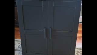 IKEA Brimnes Cabinet with Doors Assembly [upl. by Lidstone]