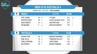 India B v Australia A [upl. by Perloff]